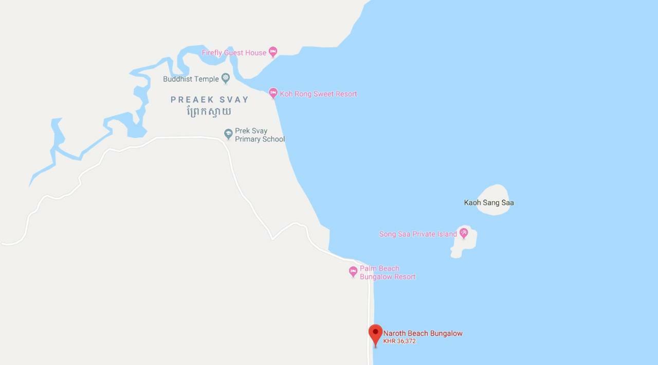 Naroth Beach Bungalow Prek Svay Village Zewnętrze zdjęcie